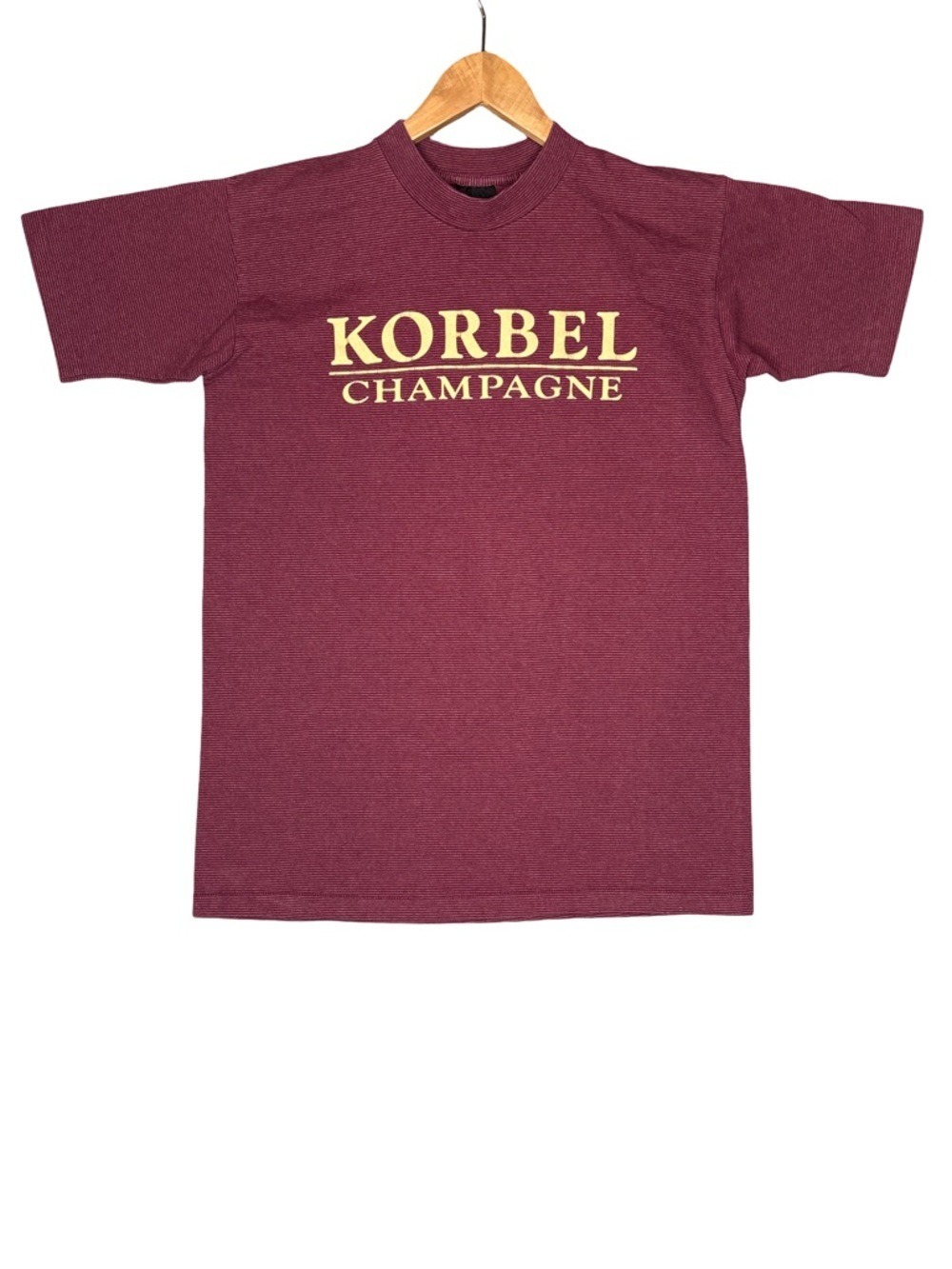 Korbel Logo Tee Set - Maroon & Green, Soft Cotton Blend Medium - Picture 2 of 9
